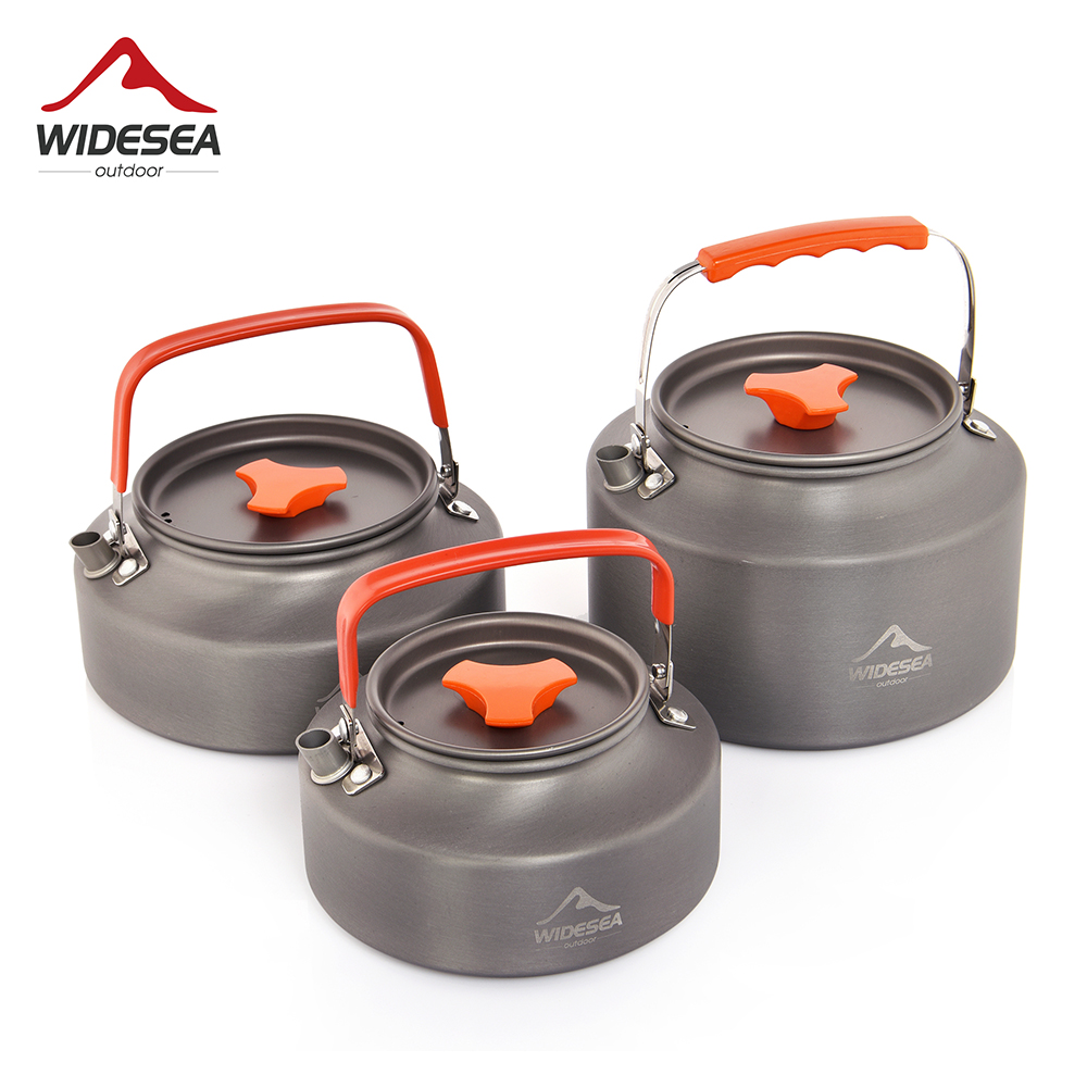 Camping Cooking Pot Set - Widesea 1,1 L 2L 1,5 L