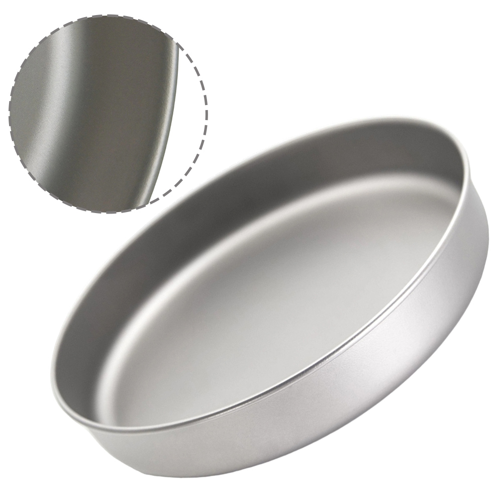 Camping Cooking Pot - Ultraleichte Pure Ti Bratpfanne Outdoor Camping