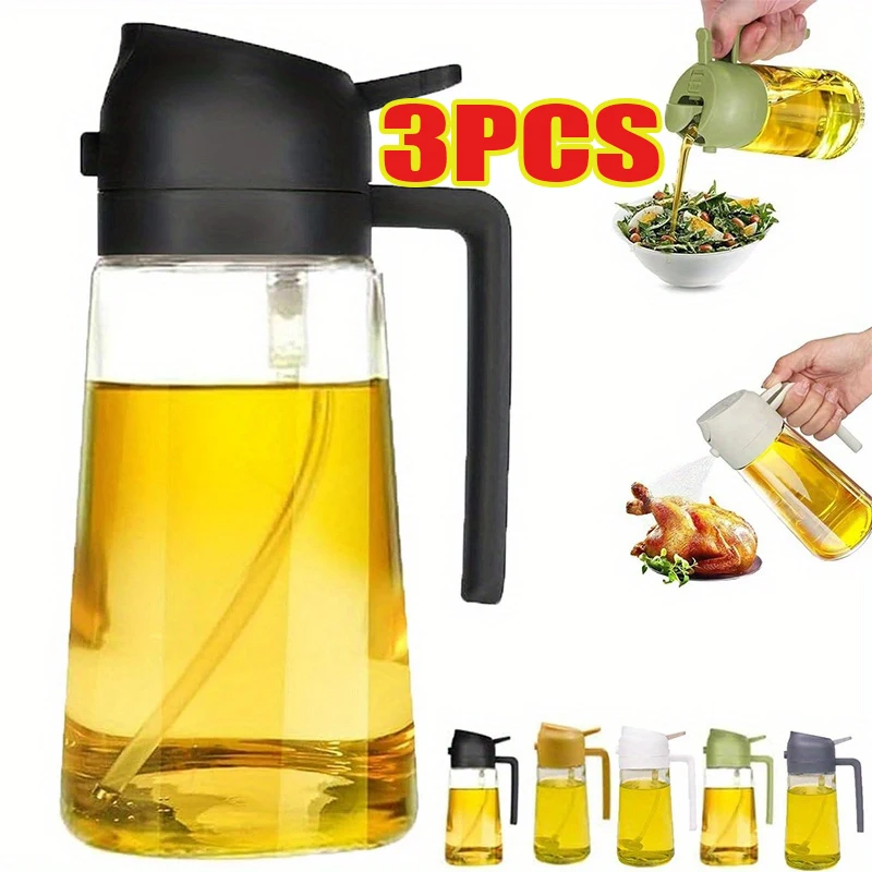 Camping Cooking Roll - Ölspray 2-in-1 Kunststoff Haushalt Küche Ölsprühflasche