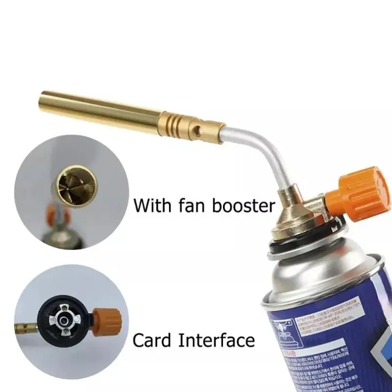 Camping Cooking Gas Stove - Outdoor-Camping-BBQ Tragbare Schweißheißluftpistole Butan-Brenner Schweißgas-Flammenwerfer Multifunktionswerkzeug