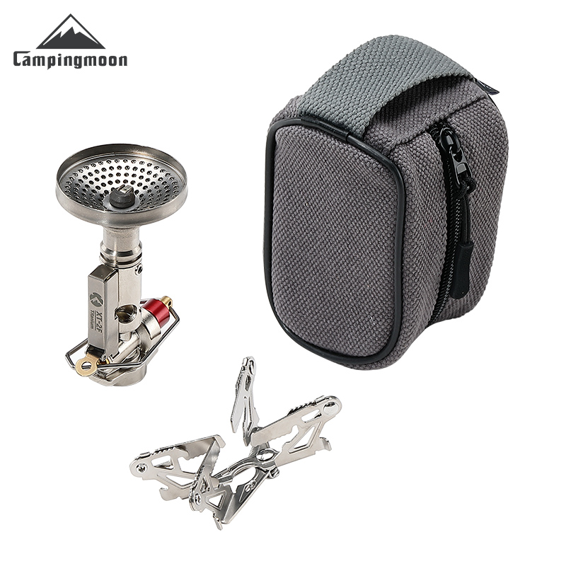 Camping Cooking Fuel - CAMPINGMOON XT-2F Xuanfeng Titan-Raketenherd Tragbarer Mini-Camping-Gasbrenner