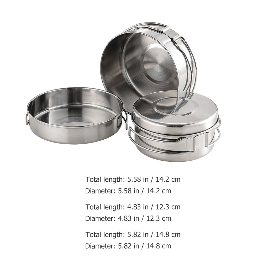 1 Set Outdoor-Camping-Kochgesc – Camping Cooking Pot Bewertung und Preis