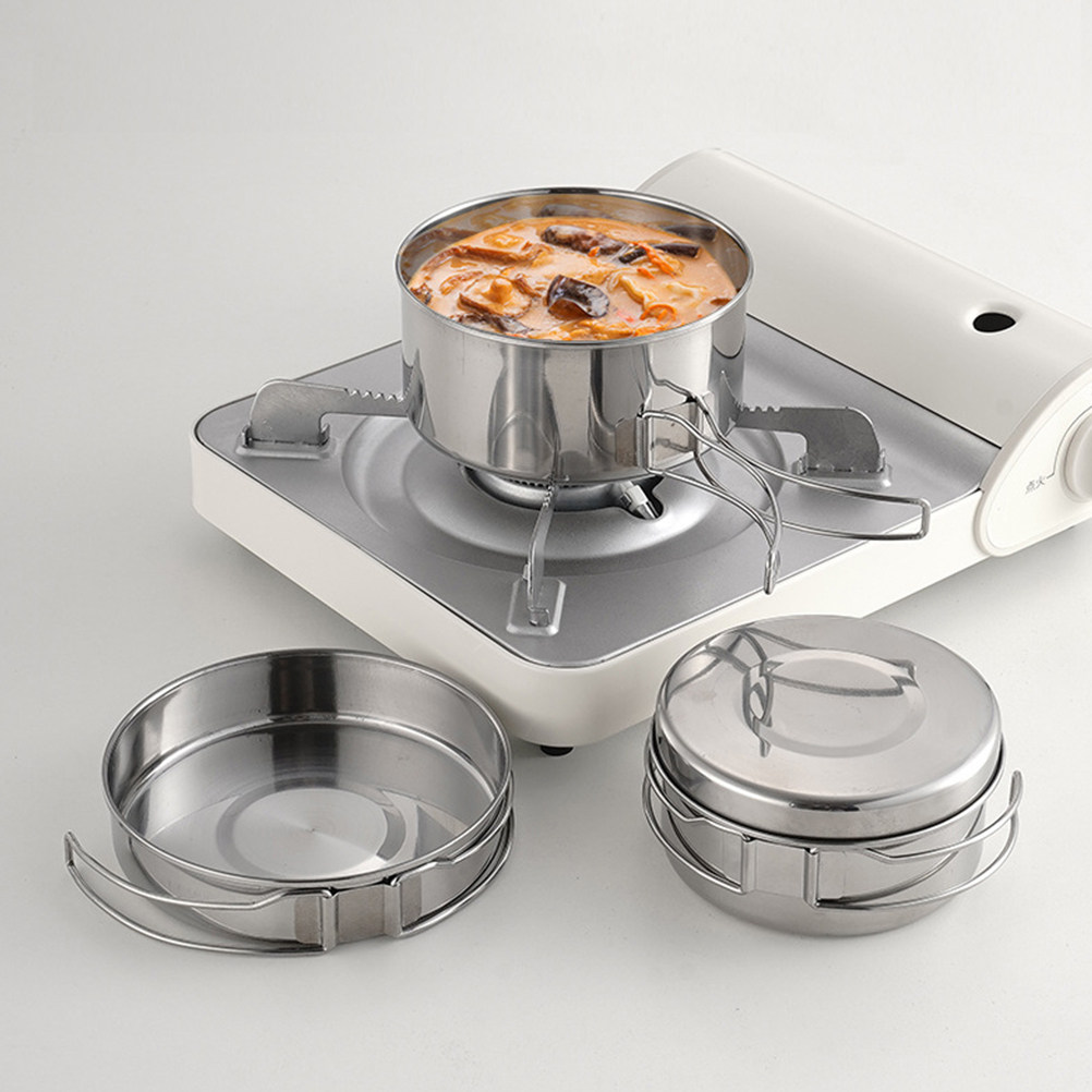 1 Set Outdoor-Camping-Kochgesc – Camping Cooking Pot Bewertung und Preis