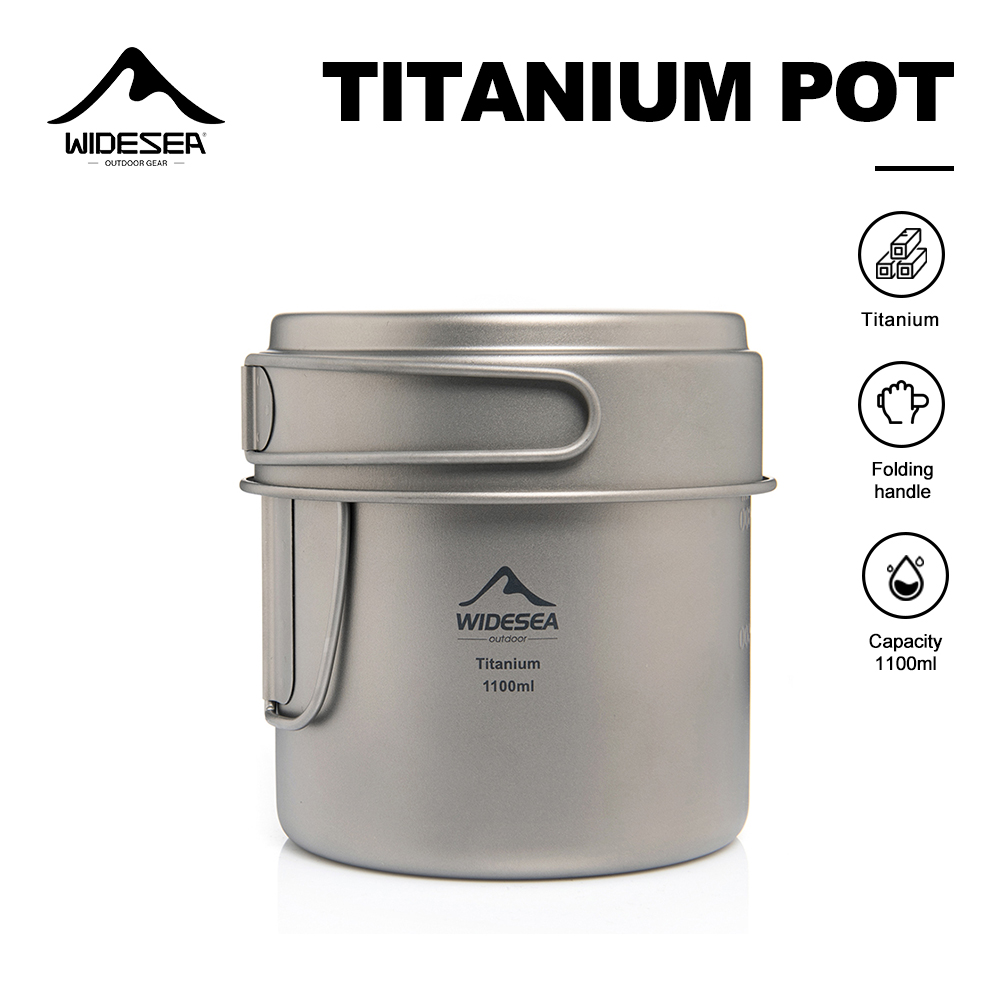 Widesea Ultraleichter Titan-Ca – Camping Cooking Pot Set Bewertung und Preis