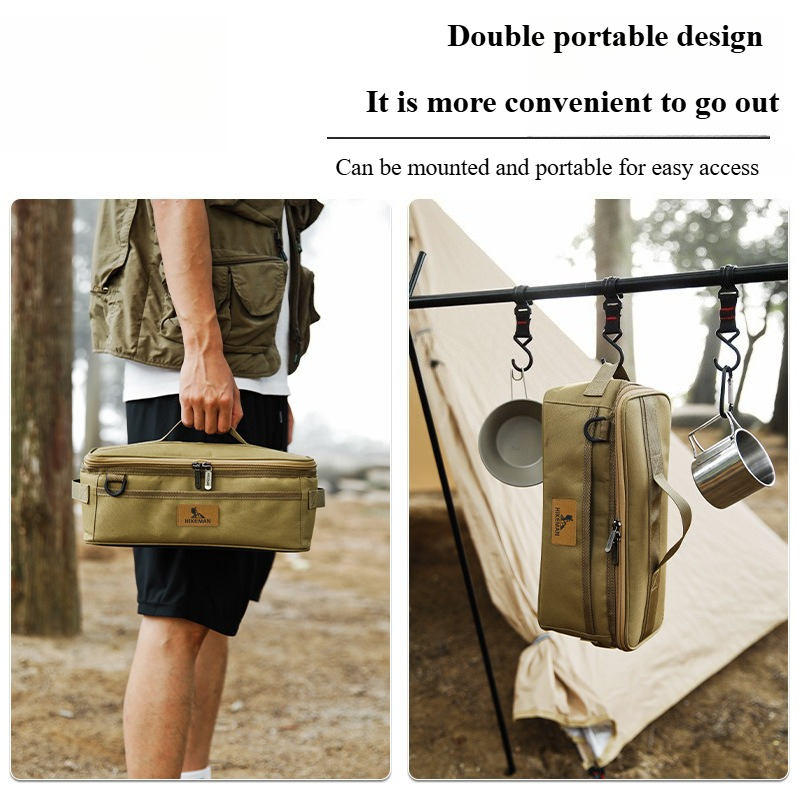 Khaki Outdoor-Camping-Aufbewah – Camping Cooking Utensil Organizer Bewertung und Preis