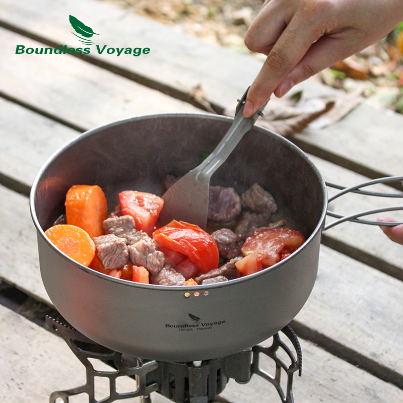 Boundless Voyage Titan-Dampfga – Camping Cooking Pot Set Bewertung und Preis