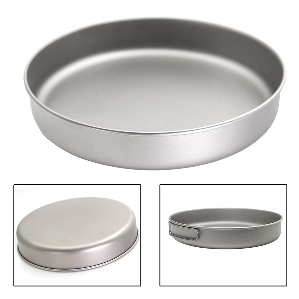 Ultraleichte Pure Ti Bratpfann – Camping Cooking Pot Bewertung und Preis