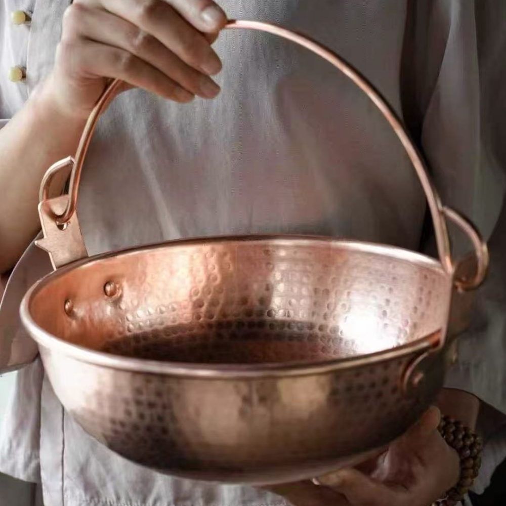 Vintage Kupfer Hängetopf, Outd – Camping Cooking Pot Bewertung und Preis