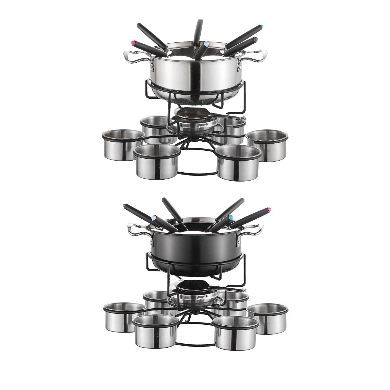 Fondue-Topf-Set, Kochherd, ver – Camping Cooking Pot Set Bewertung und Preis