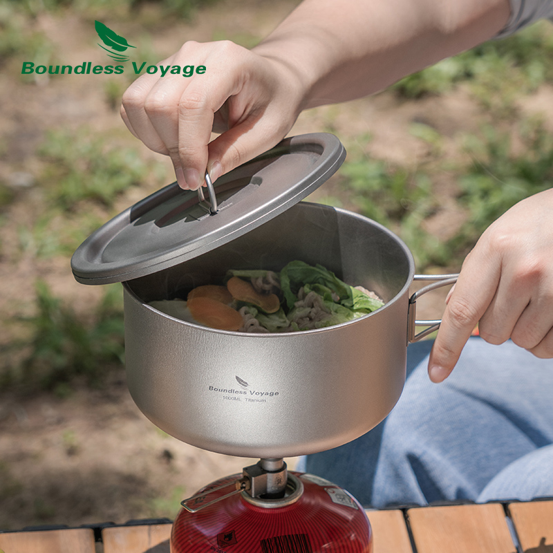 Boundless Voyage Titan-Camping – Camping Cooking Pot Bewertung und Preis