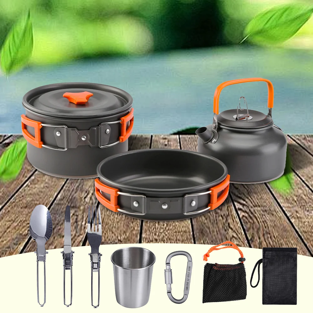 Camping-Kochgeschirr-Set, Wass – Camping Cooking Pot Set Bewertung und Preis
