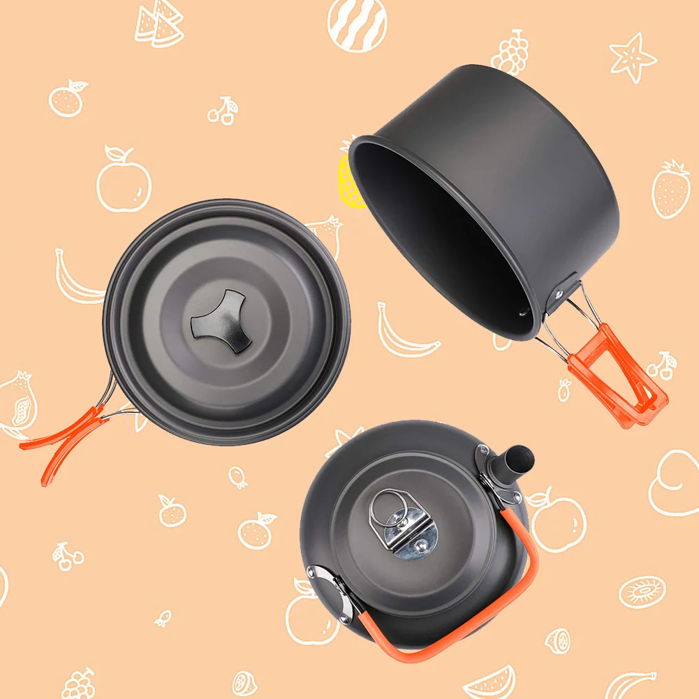 Camping-Kochgeschirr-Set, Wass – Camping Cooking Pot Set Bewertung und Preis