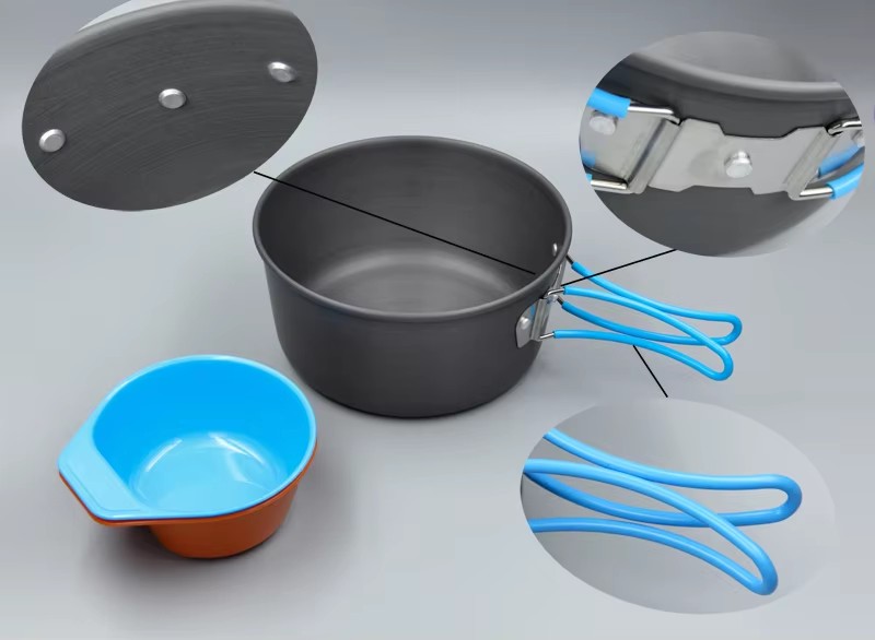 Camping Kochgeschirr Rucksackr – Camping Cooking Pot Set Bewertung und Preis