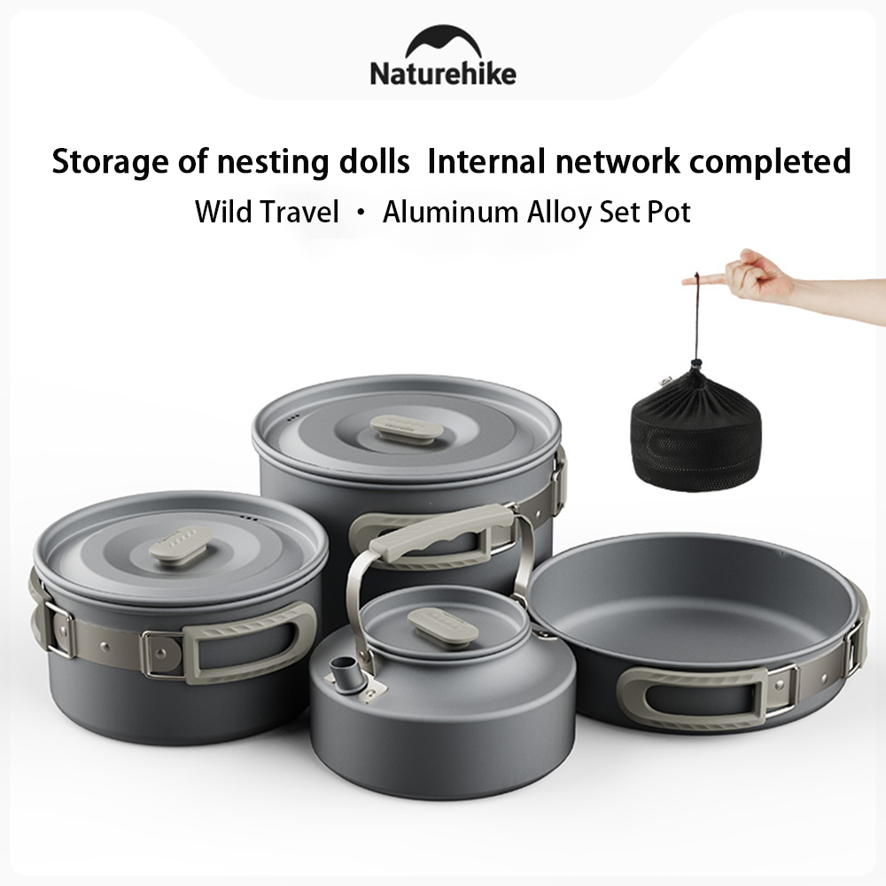 Naturehike Outdoor-Topfset, Ca – Camping Cooking Pot Bewertung und Preis