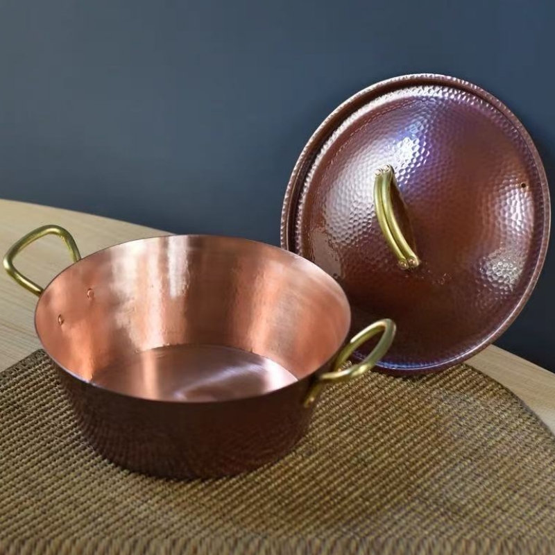 Handgefertigter Vintage-Kupfer – Camping Cooking Pot Bewertung und Preis
